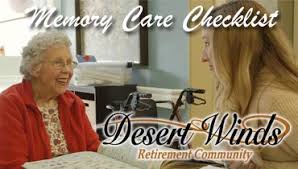 Memory Care Checklist